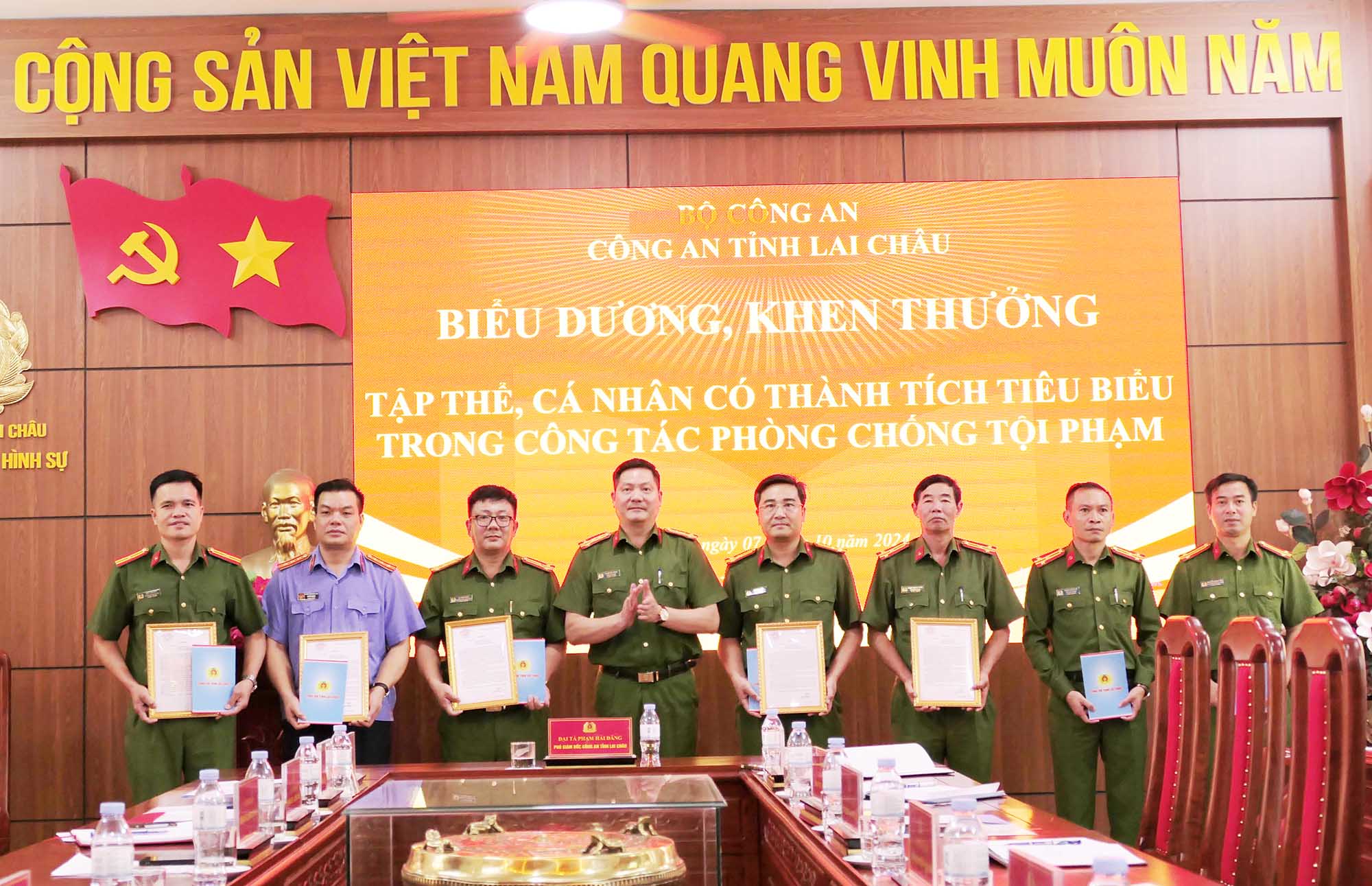 Chủ tịch UBND tỉnh gửi thư khen, biểu dương, khen thưởng 2 chuyên án xuất sắc