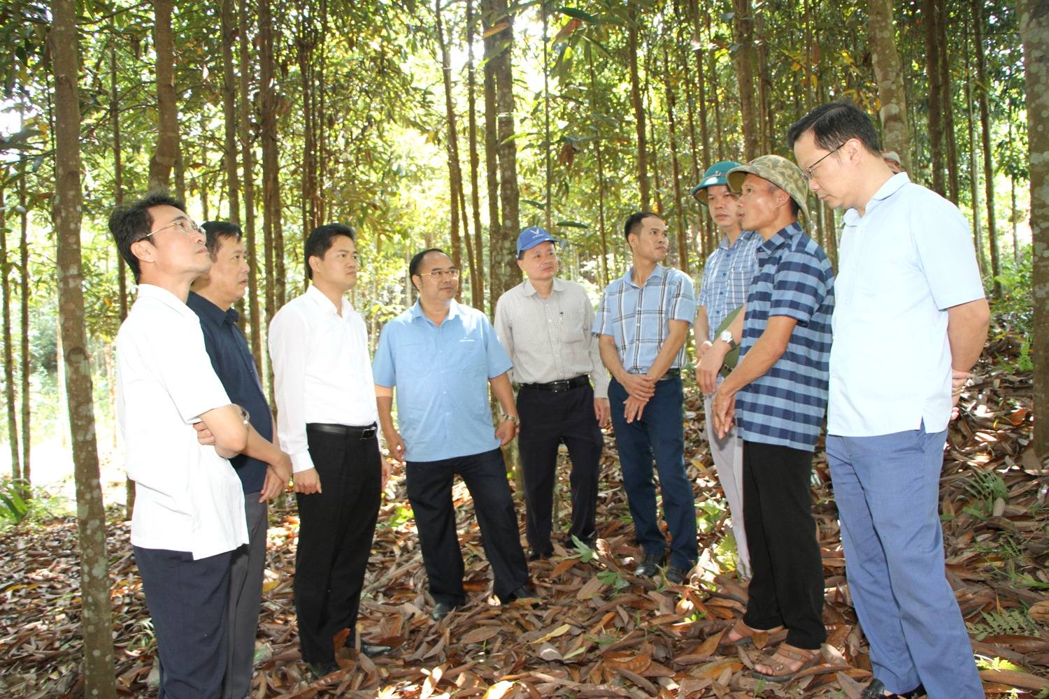 Đoàn kiểm tra (số 2) Tiểu ban Văn kiện Đại hội Đảng bộ tỉnh lần thứ XV, nhiệm kỳ 2025-2030 làm việc tại huyện Nậm Nhùn