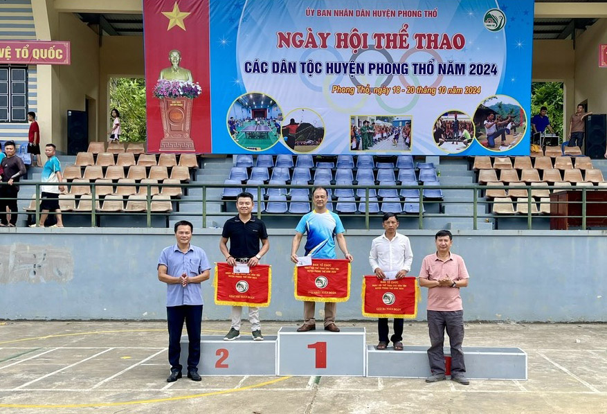 Ngày hội Thể thao các dân tộc huyện Phong Thổ năm 2024