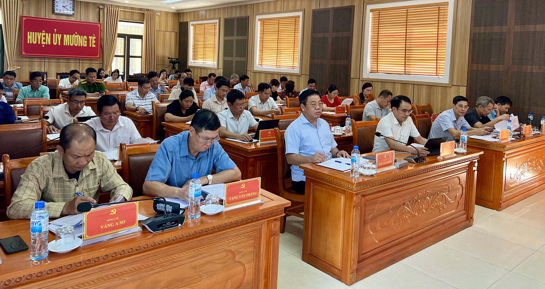 Hội nghị Ban Chỉ đạo huyện thực hiện Nghị quyết 15