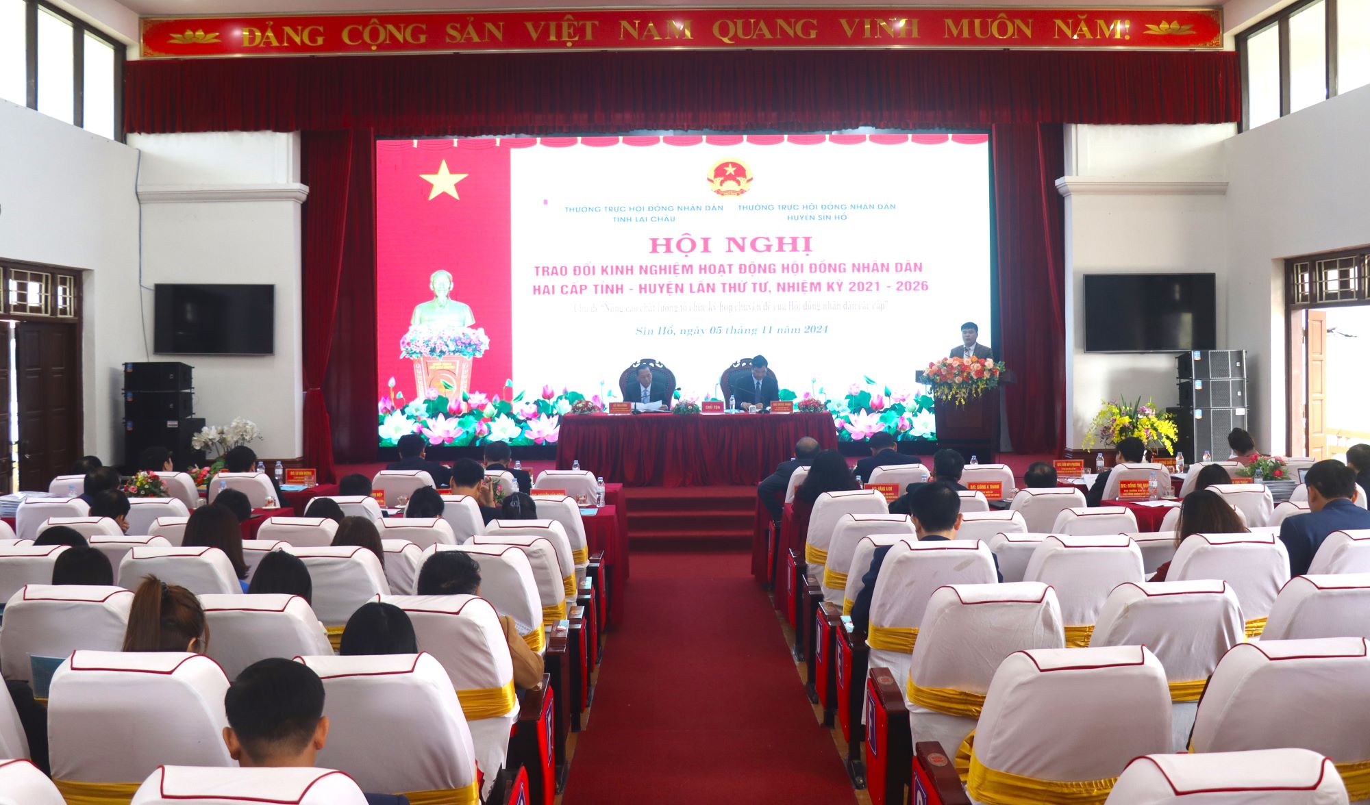 Hội nghị trao đổi kinh nghiệm hoạt động HĐND 2 cấp tỉnh – huyện