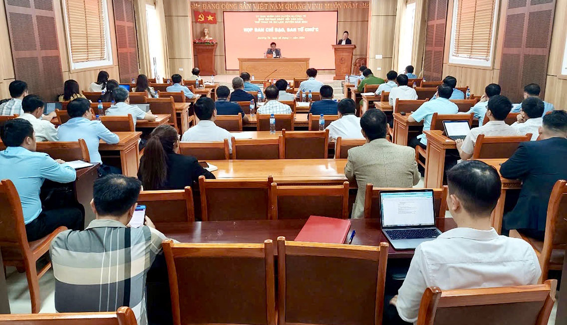 Họp Ban Chỉ đạo, Ban Tổ chức Ngày hội Văn hóa, Thể thao và du lịch các dân tộc huyện Mường Tè