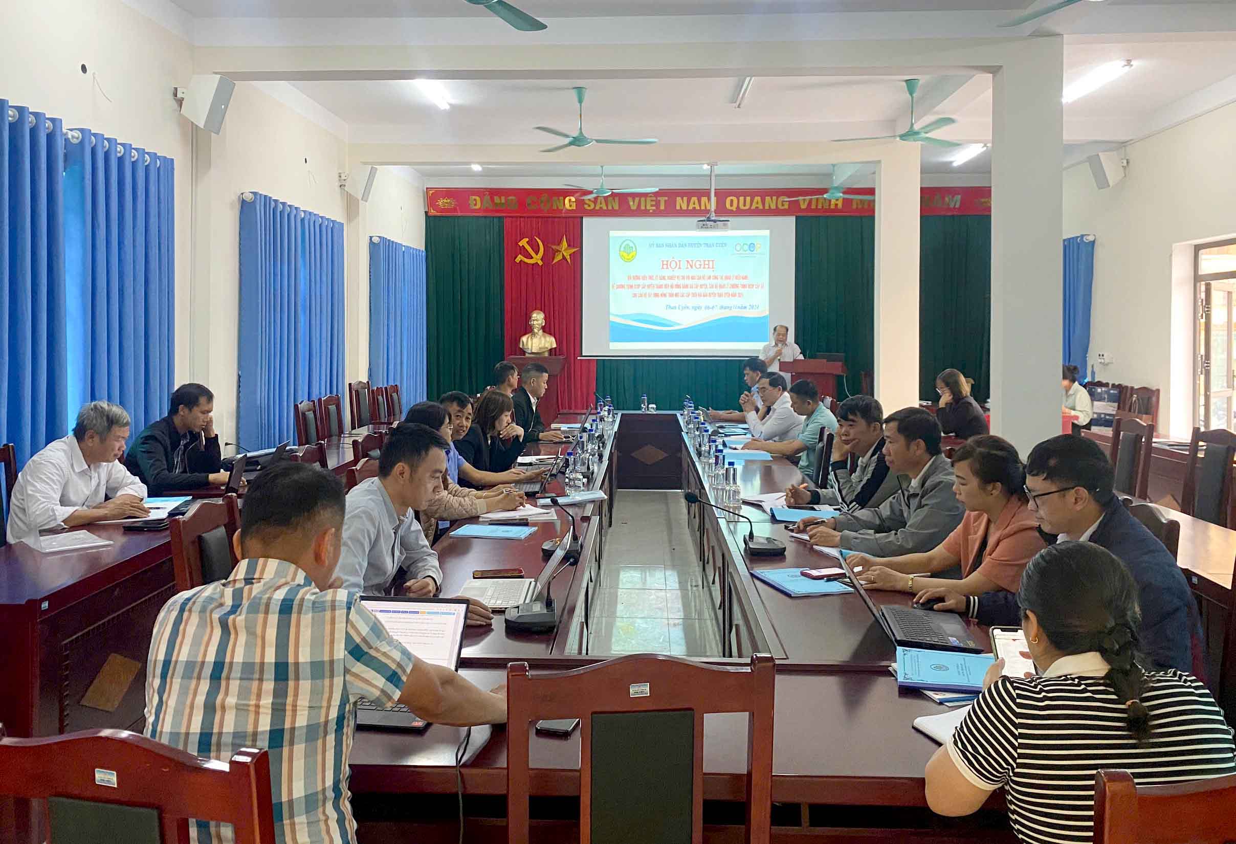 45 cán bộ được bồi dưỡng kiến thức về chương trình xây dựng nông thôn mới