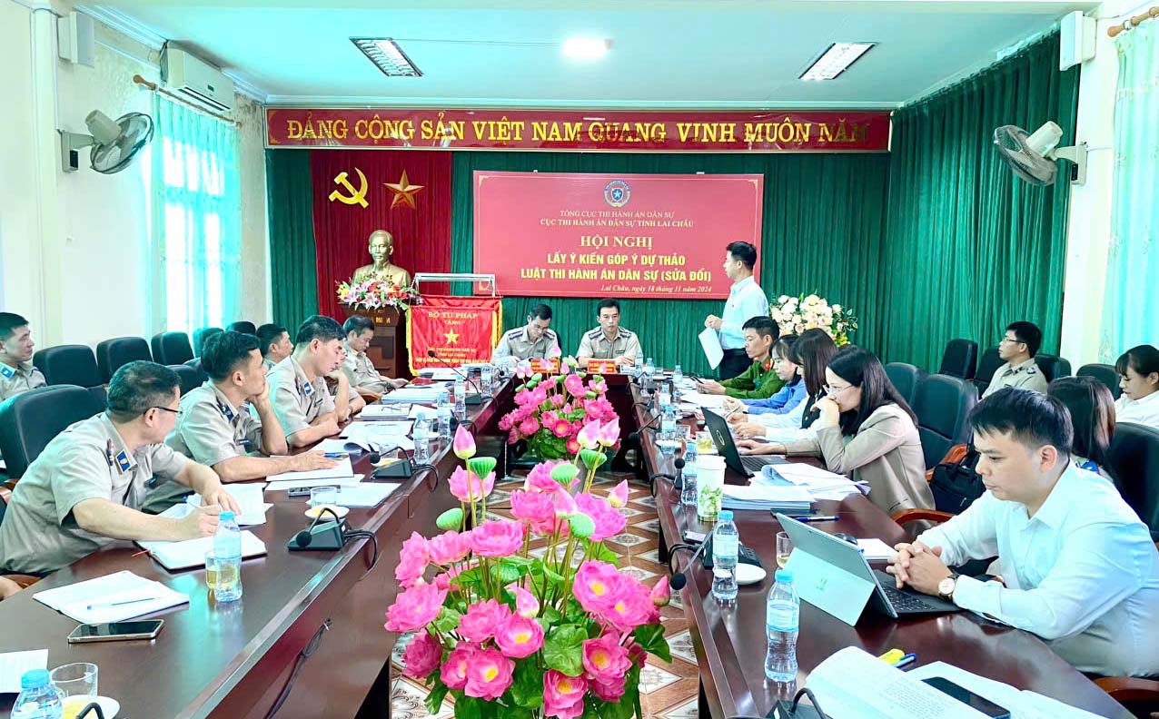 Lấy ý kiến góp ý dự thảo Luật Thi hành án dân sự (sửa đổi)